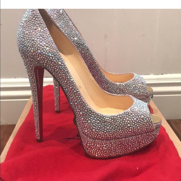 Christian Louboutin Lady Peep Strass - Picture 3 of 7
